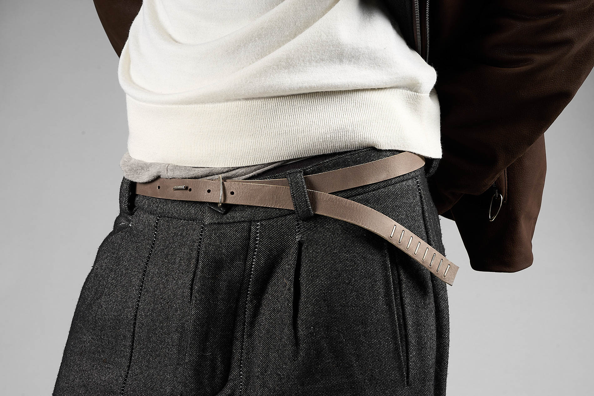 daniele basta leather and silver bags - DETAIL